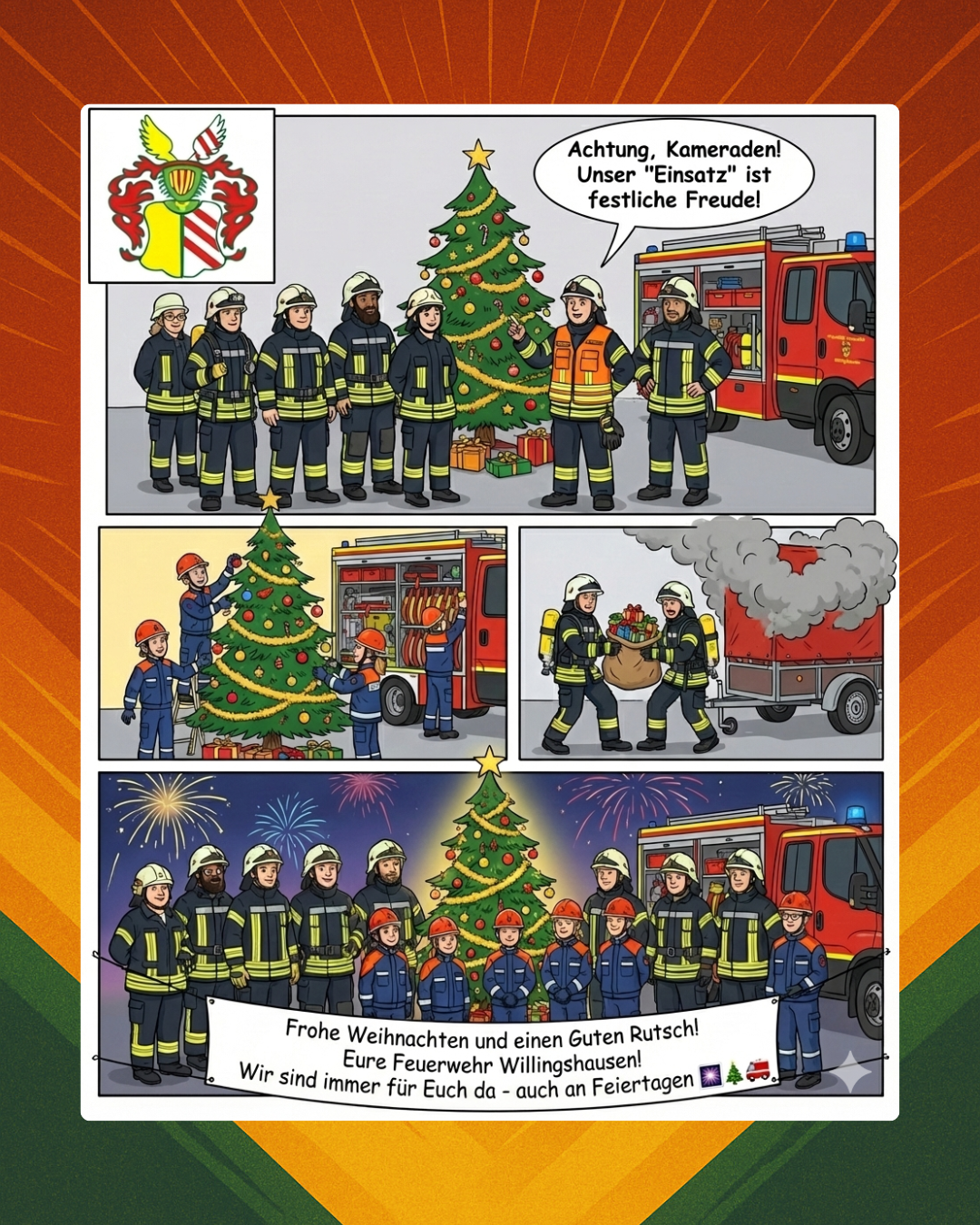 🎄 Frohe Weihnachten & guten Rutsch! 🎆